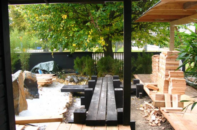 Pågående projekt i Vejbystrand ”japan-inspirerad utemiljö”<p>Pågående projekt i Vejbystrand ”japan-inspirerad utemiljö”</p> Pågående projekt i Vejbystrand ”japan-inspirerad utemiljö”